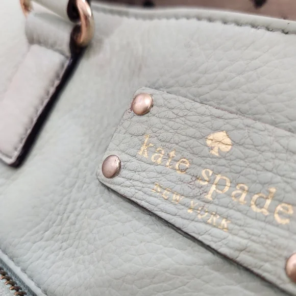 KATE SPADE Pebble Leather CROSSBODY HANDBAG, Mint Green, Womens OS - Picture 10 of 11
